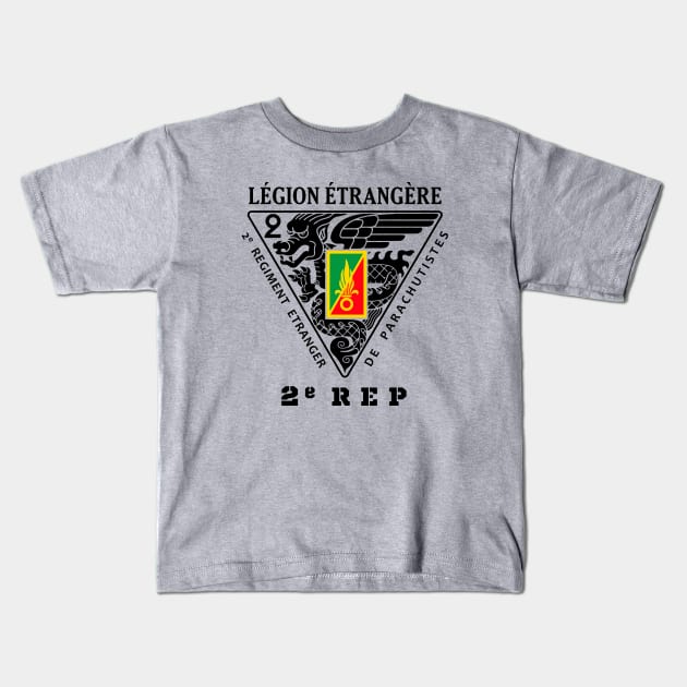 Legion Etrangere Foreign Legion Kids T-Shirt by parashop